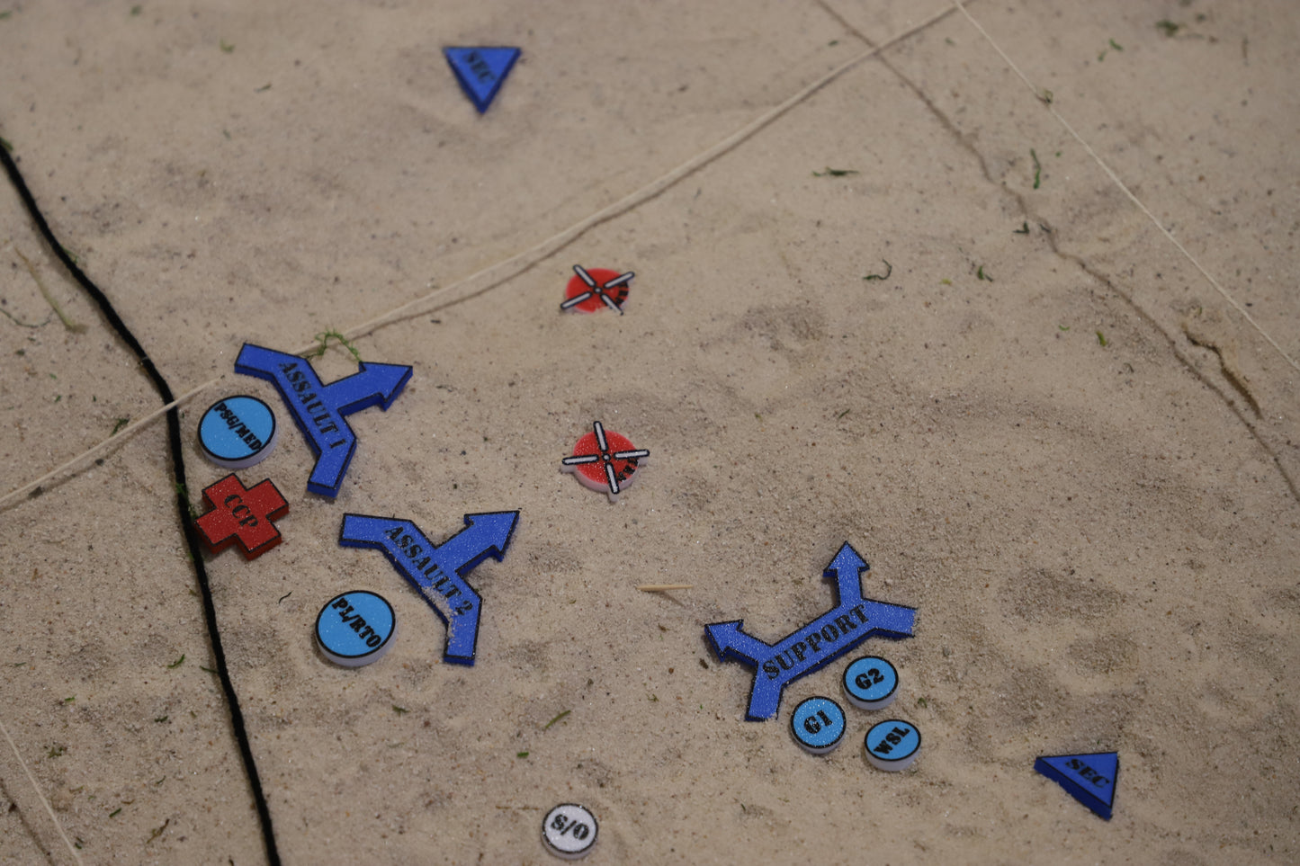 3D Printed Military Terrain Model Kit