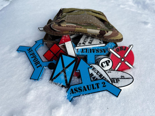 3D Printed Military Terrain Model Kit